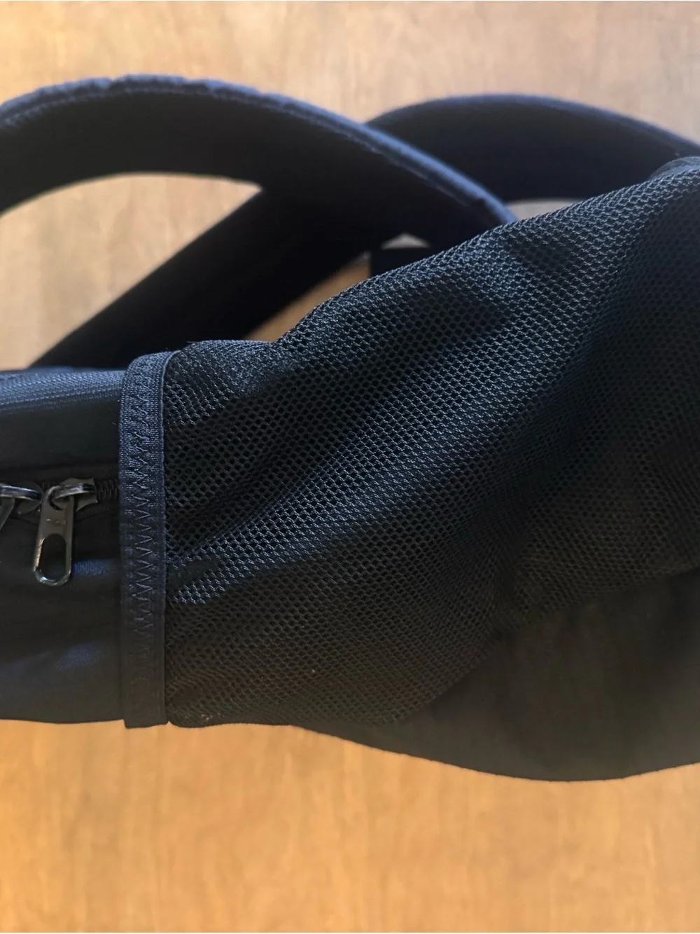 Nike Black Backpack with White Swoosh